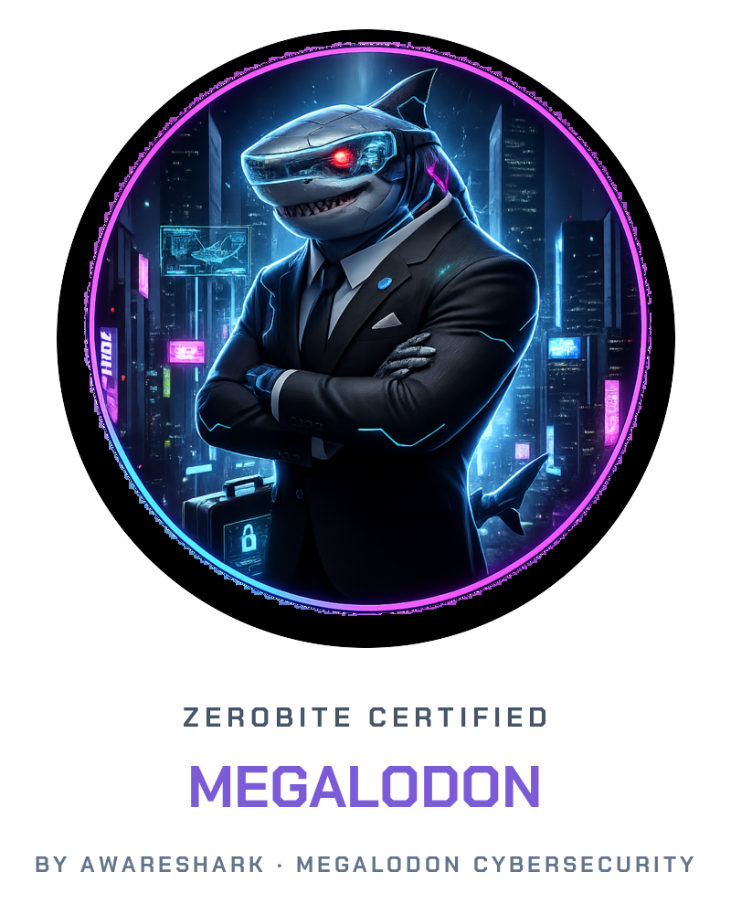 ZeroBite Megalodon level badge